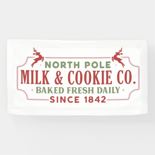 Noord-poolkookbedrijf Spandoek (Horizontaal)