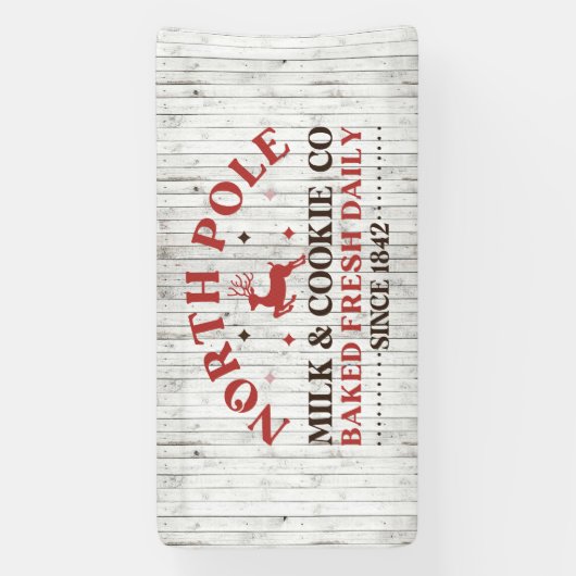 Noord-poolkookbedrijf Spandoek (Verticaal)