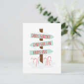 Noord-poolsignalen Briefkaart (Staand voorkant)