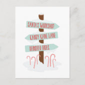 Noord-poolsignalen Briefkaart (Voorkant)