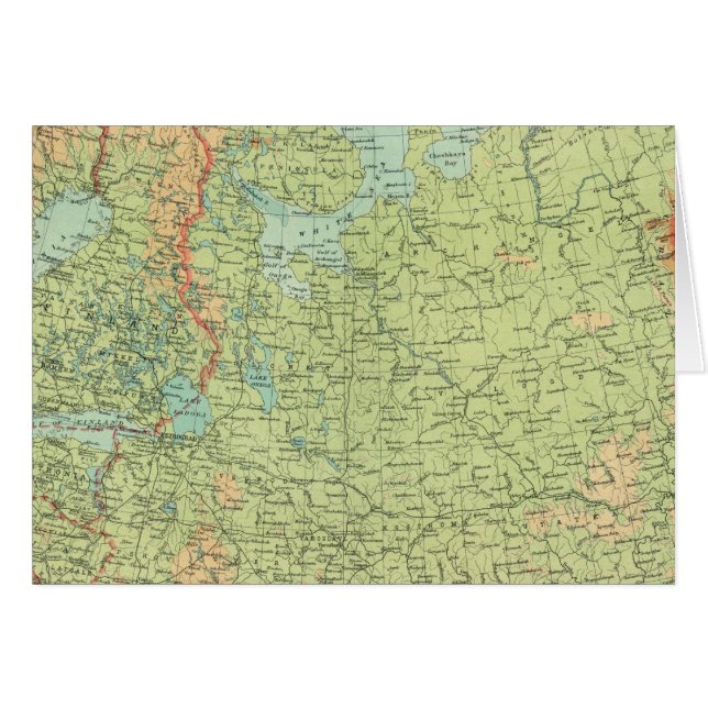 Noord-Rusland en Finland (Voorkant Horizontaal)