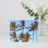 Noord-Shore Palms Briefkaart (Staand voorkant)