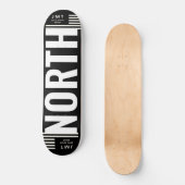 NOORD. Skateboard (Voorkant)