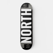 NOORD. Skateboard (Voorkant)