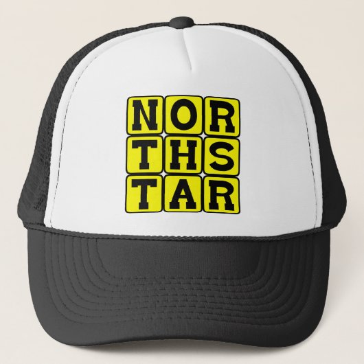 Noord-Star, navigatiehulp Trucker Pet (Voorkant)