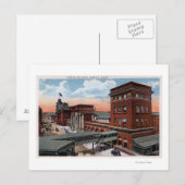 Noord-station - Railroad Depot Briefkaart (Voorkant / Achterkant)