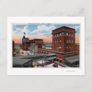 Noord-station - Railroad Depot Briefkaart