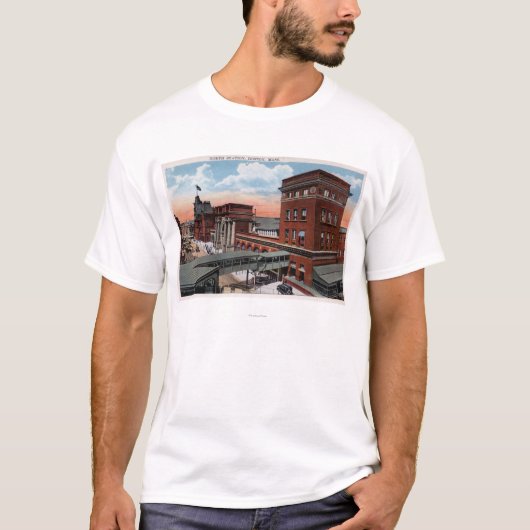 Noord-station - Railroad Depot T-shirt (Voorkant)