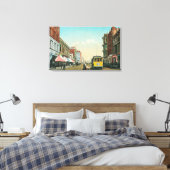 Noord-Uitzicht van 5th Street van F Street Canvas Afdruk (Insitu (Slaapkamer))