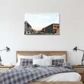 Noord-Uitzicht van de Avenue Wenatchee Canvas Afdruk (Insitu (Slaapkamer))