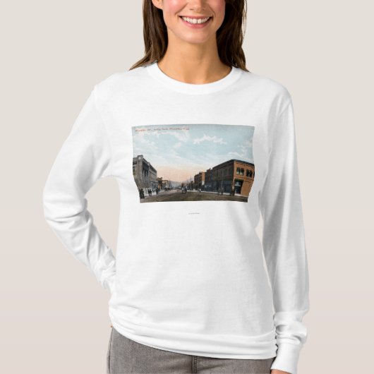 Noord-Uitzicht van de Avenue Wenatchee T-shirt (Voorkant)