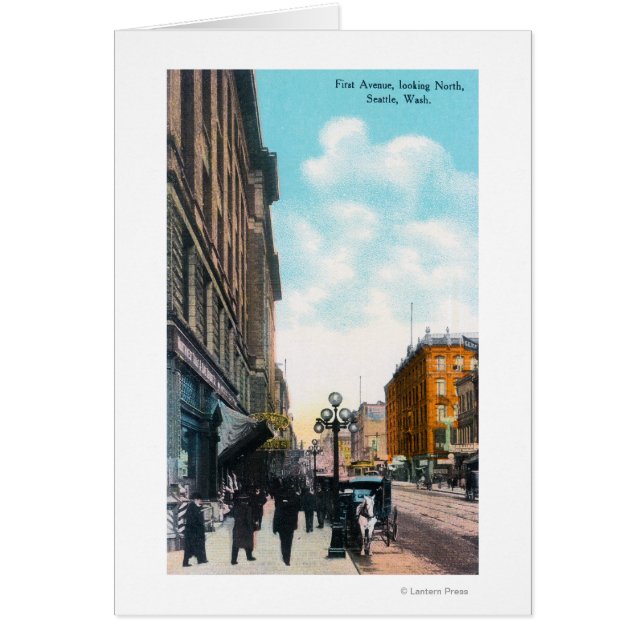 Noord-Uitzicht van First Avenue (Voorkant)