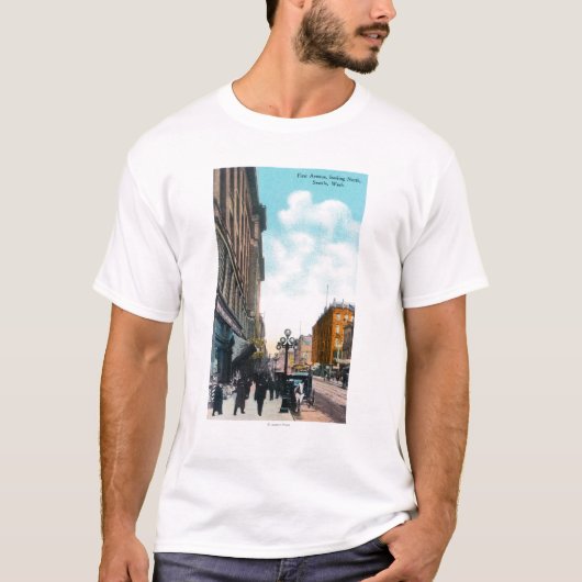 Noord-Uitzicht van First Avenue T-shirt (Voorkant)