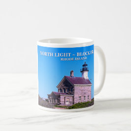 Noord vuurtoren, Block Island, RI Mok