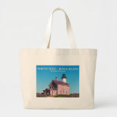 Noord-vuurtoren, Blokeiland RI-Canvas tas (Voorkant)