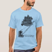 NOORD-WEST ENGINEERKANE-EXPLOITANT GROEN BAY T-SHIRT (Voorkant)