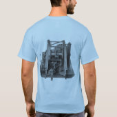 NOORD-WEST ENGINEERKANE-EXPLOITANT GROEN BAY T-SHIRT (Achterkant)