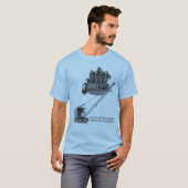 NOORD-WEST ENGINEERKANE-EXPLOITANT GROEN BAY T-SHIRT (Voorkant volledig)