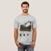 NOORD-WEST-ENGINEERKRANE EN SCHEEPSGROENBAY T-SHIRT (Voorkant volledig)