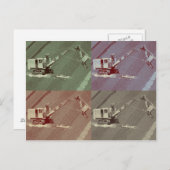 Noord-West-schokzware apparatuur Briefkaart (Voorkant / Achterkant)