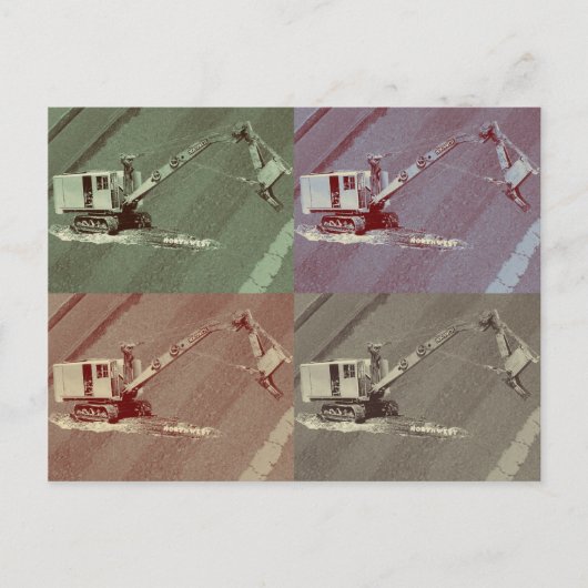 Noord-West-schokzware apparatuur Briefkaart (Voorkant)