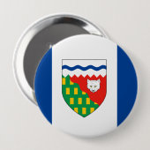 NOORD-WESTELIJKE GEBIEDEN RONDE BUTTON 4,0 CM (Voorkant /achterkant)