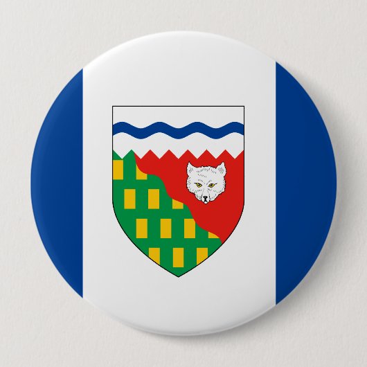 NOORD-WESTELIJKE GEBIEDEN RONDE BUTTON 4,0 CM (Voorkant)