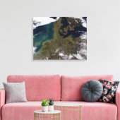 Noord-Western Europa Canvas Afdruk (Insitu (Woonkamer))