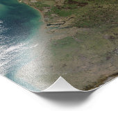 Noord-Western Europa Foto Afdruk (Hoek)