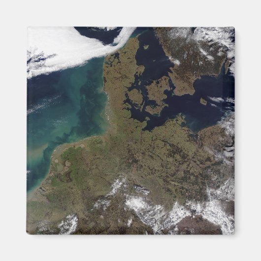 Noord-Western Europa Magneet (Voorkant)