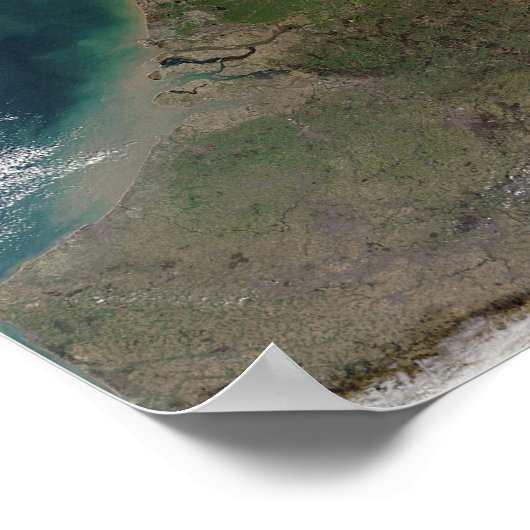 Noord-Western Europa Poster (Hoek)