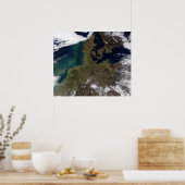 Noord-Western Europa Poster (Keuken)