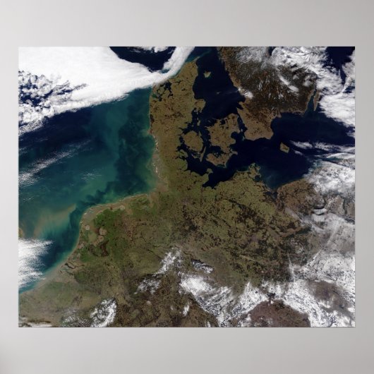 Noord-Western Europa Poster (Voorkant)