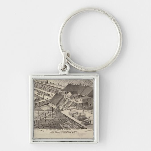 Noord-Westerne Mills of Hersey, Minnesota Sleutelhanger (Voorkant)