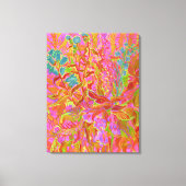 Noord-wilde bloemen Bright bloem Canvas Afdruk (Voorkant)