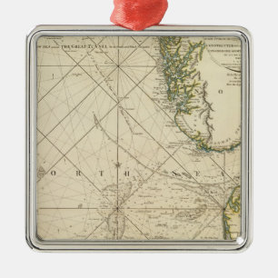 Noord-Zee, Kattegat Metalen Ornament