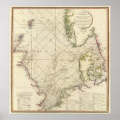 Noord-Zee, Kattegat Poster (Voorkant)