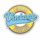 Noord-Zweden logo Sticker (Voorkant)