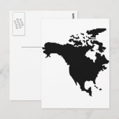 noordamerikaanse kaart (Voorkant / Achterkant)