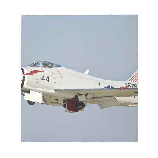 Noordamerikaanse marine FJ2 Fury Jet Fighter Notitieblok (Voorkant)