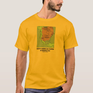 Noordamerikaanse raton in perspectief t-shirt