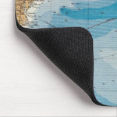 Noordatlantische oceaankaart muismat (Hoek)