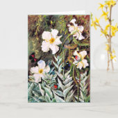 Noordbloem van Casa Branca, Butterflies Kaart (Gele Bloem)