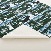 Noordbooregebergte landschap Med Sherpa B Deken (3/4)