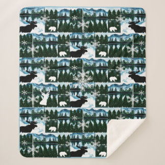 Noordbooregebergte landschap Med Sherpa B Sherpa Deken