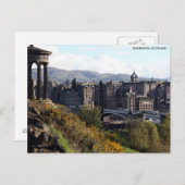 Noordbrug, Briefkaart Edinburgh met stad (Voorkant / Achterkant)