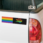 NOORDCAROLINA GAY PRIDE BUMPERSTICKER (Op Truck)