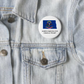 NOORDDAKOTA VOOR DONALD TRUMP 2020 BUTTON (In situ)