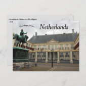 Noordeinde Palace in The Hague Netherlands Briefkaart (Voorkant / Achterkant)