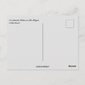 Noordeinde Palace in The Hague Netherlands Briefkaart (Achterkant)